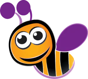 PATCHZZZZ the busybee badge bee