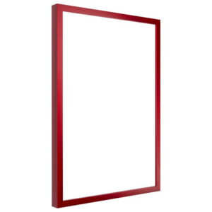 Frame 3 | Picture Frame C2-73 Tornado Red with light curl effect side view