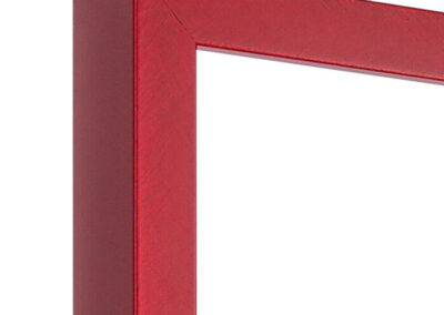 Frame 3 | Picture Frame C2-73 Tornado Red with light curl effect zoom in
