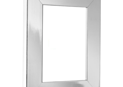 Frame 12 | Picture Frame 45-13 Polished silver - side view