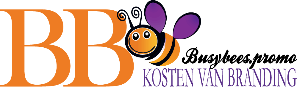 Busybees de kosten pagina voor bedrukken borduren badges patches - logo 2025